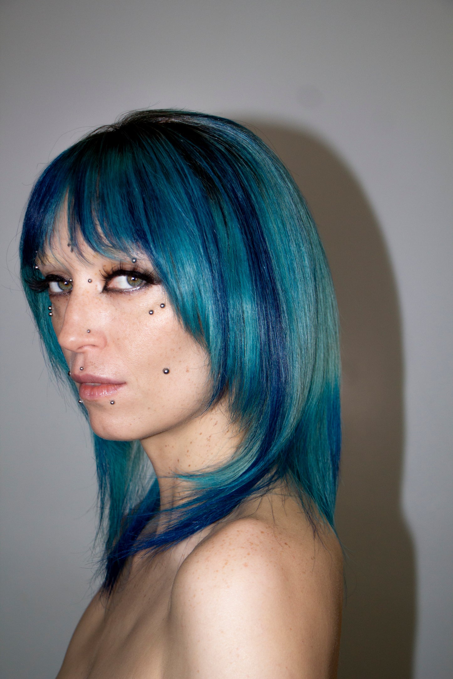 MULLET IN MULTIBLUE 14"